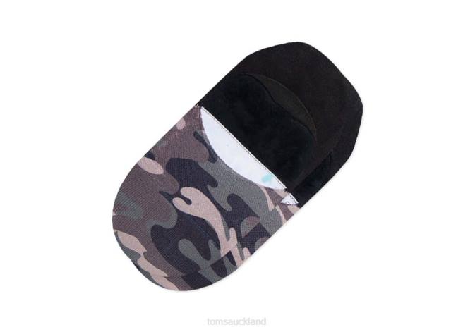 Men Camo Toms No Show Socks Accessories R26T495