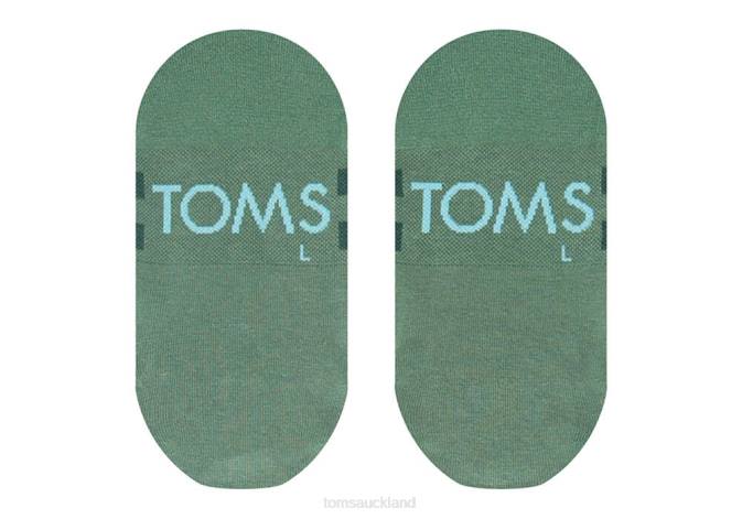 Women Green Toms Ultimate No Show Socks Accessories R26T321