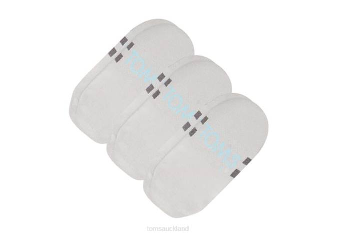 Women Grey 3 Pack Toms No Show Socks 3 Pack Accessories R26T355