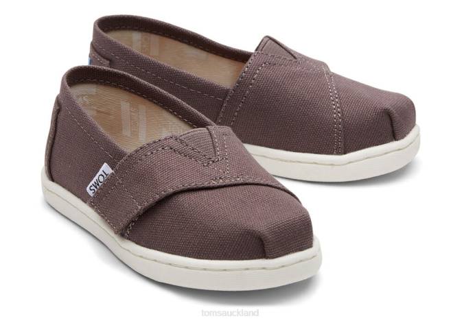 Kids Ash Toms Grey Alpargata Shoes R26T527