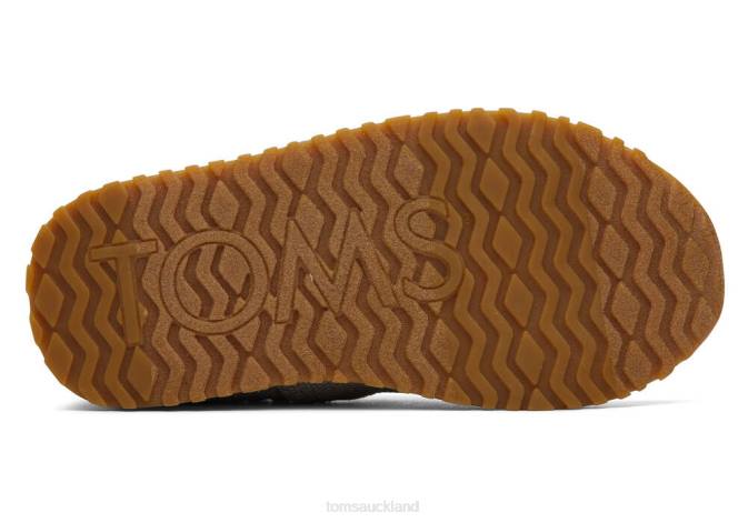 Kids Grey Toms Alpargata Resident Shoes R26T509