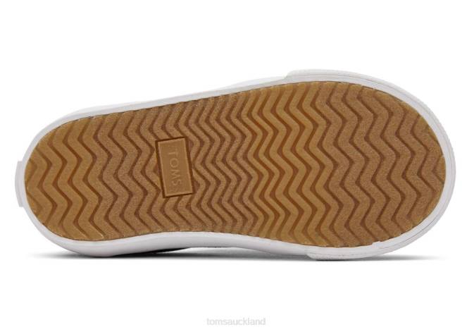 Kids Navy Toms Tiny Fenix Double Strap Canvas Shoes R26T531