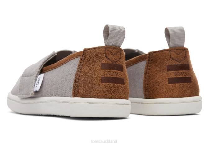 Kids New Style Toms Tiny Alpargata Eco Recycled Cotton Shoes R26T501