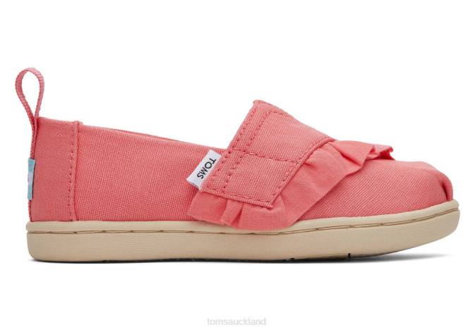 Kids Pink Toms Rose Alpargata Shoes R26T530