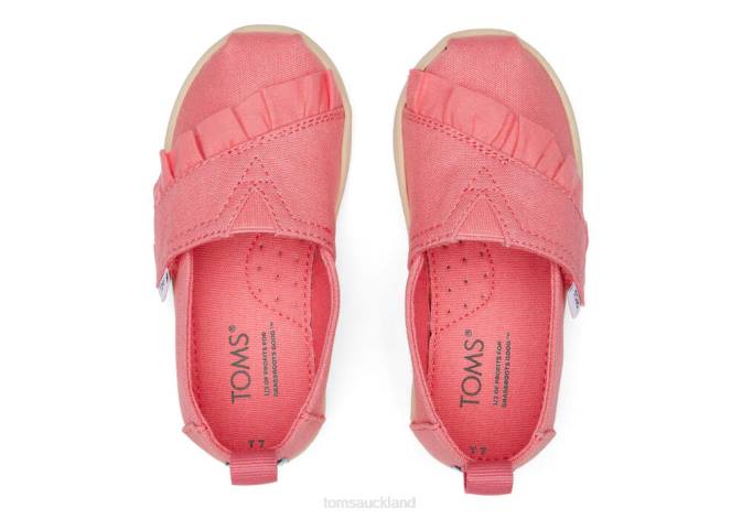Kids Pink Toms Rose Alpargata Shoes R26T530