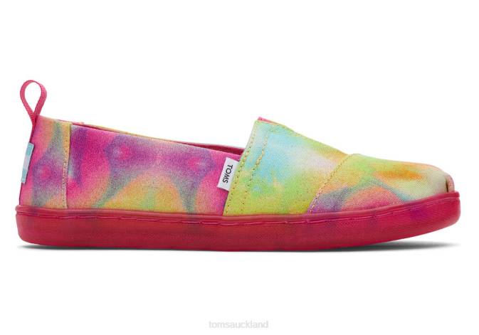 Kids Mango Toms Youth Alpargata Botanical Sunprint Shoes R26T535