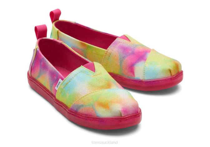 Kids Mango Toms Youth Alpargata Botanical Sunprint Shoes R26T535