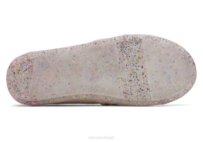 Kids Natural Rainbow Toms Unity Pride Alpargata Shoes R26T551