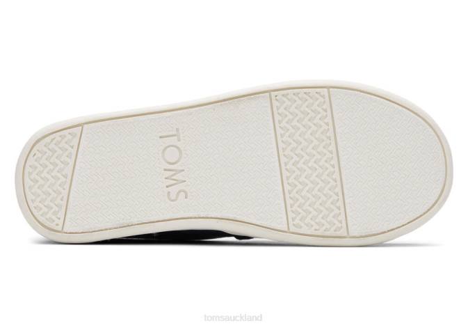 Kids Navy Toms Alpargata Canvas Shoes R26T543