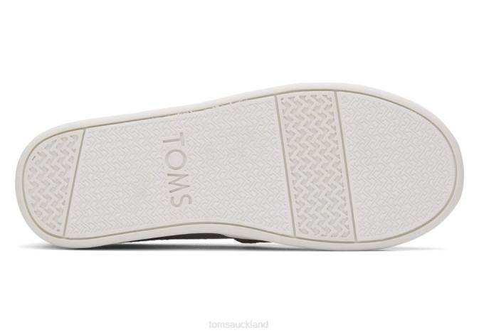 Kids New Style Toms Youth Alpargata Eco Recycled Cotton Shoes R26T545