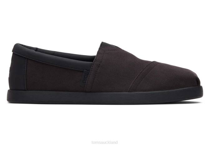 Men Black Nubuck Toms Alp Fwd Shoes R26T397