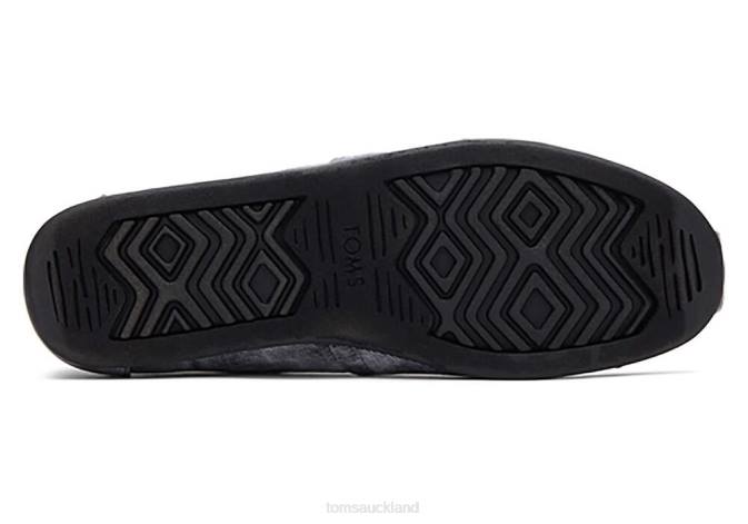 Men Black Repreve Toms REPREVE Alpargata Shoes R26T412