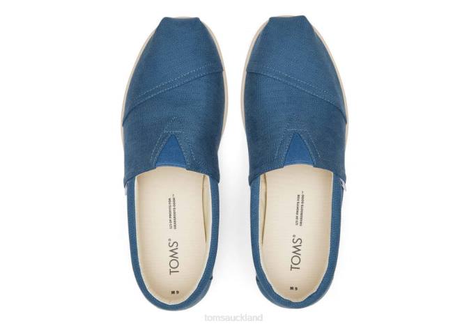 Men Blue Toms Alp Fwd Eco Shoes R26T394