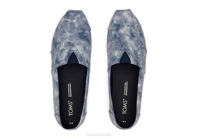 Men Blue Toms REPREVE Alpargata Shoes R26T411