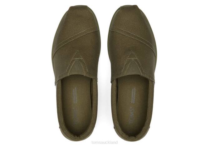 Men Dark Olive Toms Alp Fwd Eco Shoes R26T396