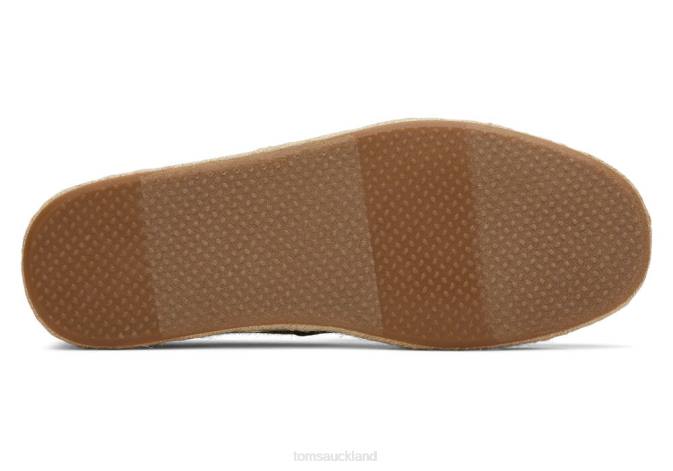 Men Dark Olive Toms Alpargata Rope 2.0 Shoes R26T419