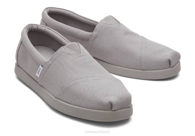 Men Drizzle Grey Canvas Toms Alp Fwd Eco Shoes R26T398