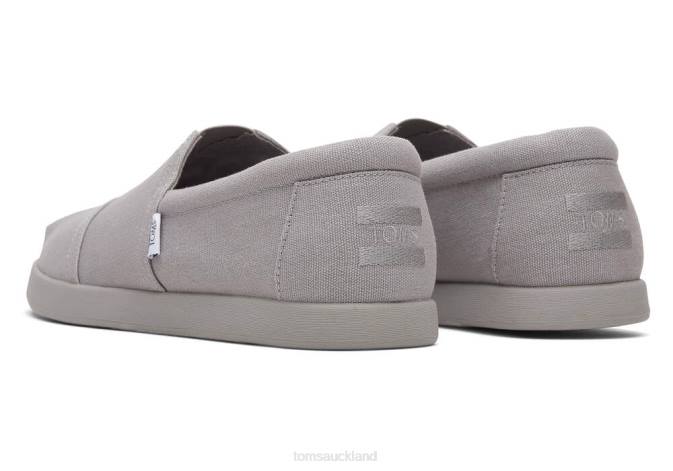Men Drizzle Grey Canvas Toms Alp Fwd Eco Shoes R26T398
