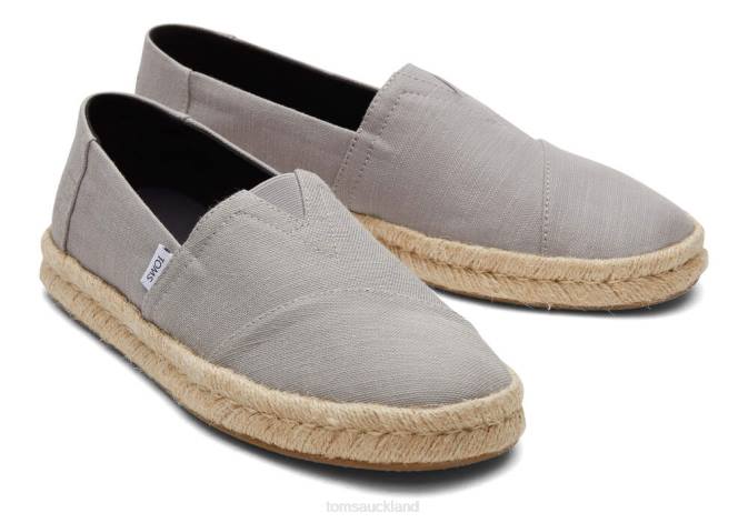 Men Grey Toms Alpargata Eco Rope 2.0 Shoes R26T377