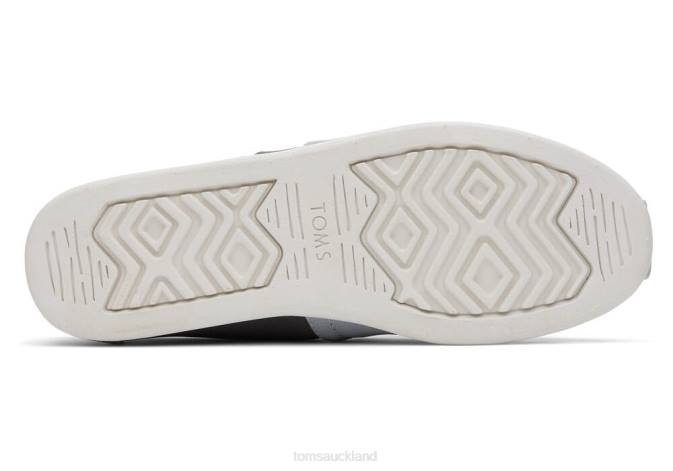 Men Grey Toms Colorblock Alpargata Shoes R26T409