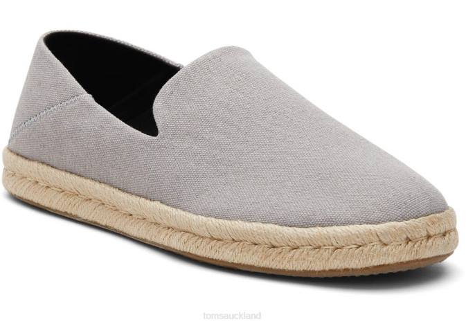 Men Grey Toms Santiago Eco Recycled Cotton Shoes R26T417