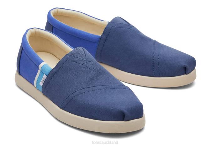 Men Moonlight Blue Colorblock Toms Alp Fwd Shoes R26T402