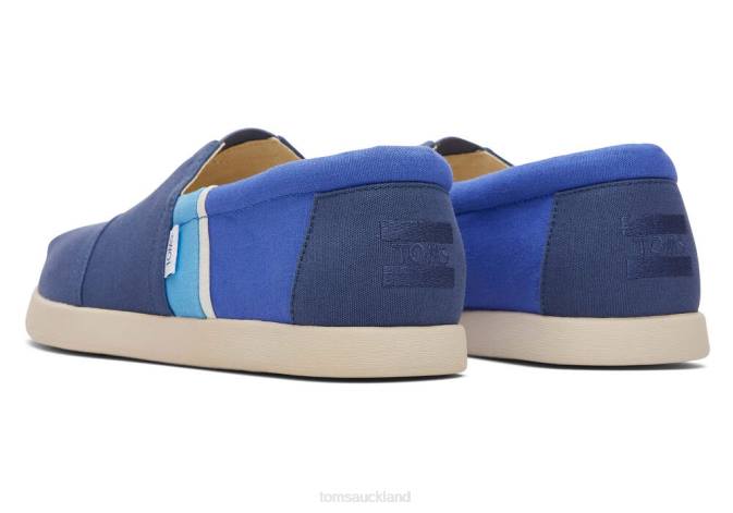 Men Moonlight Blue Colorblock Toms Alp Fwd Shoes R26T402