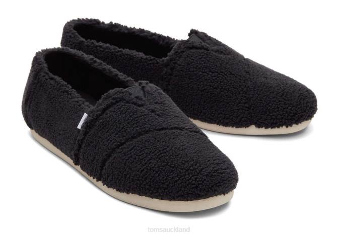 Men New Style Toms Alpargata Faux Shearling Shoes R26T426