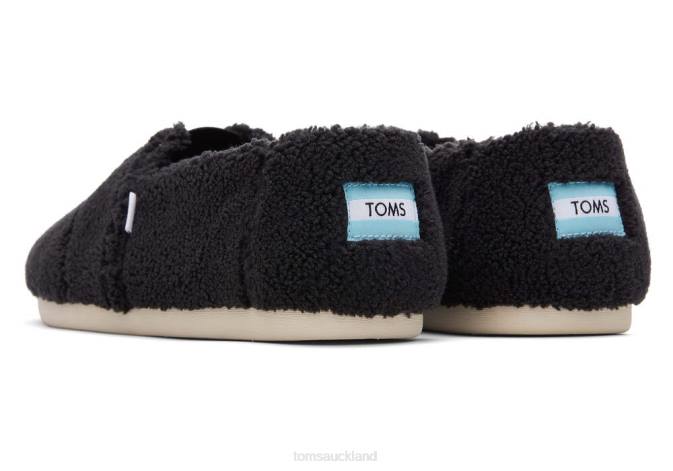 Men New Style Toms Alpargata Faux Shearling Shoes R26T426