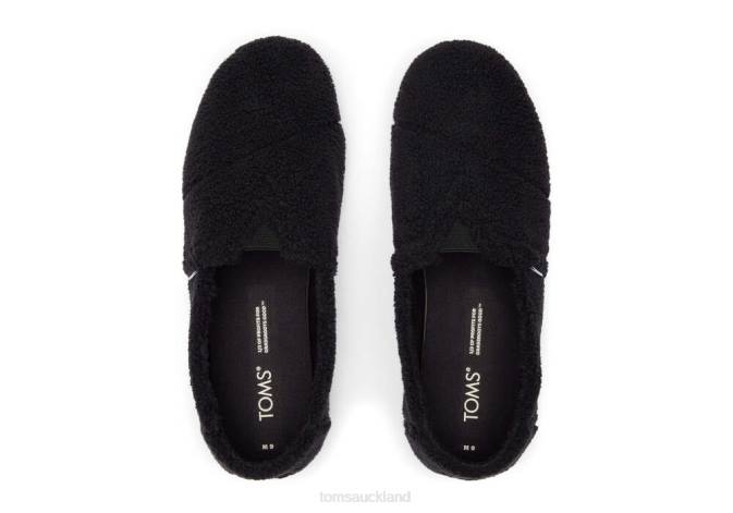 Men New Style Toms Alpargata Faux Shearling Shoes R26T426
