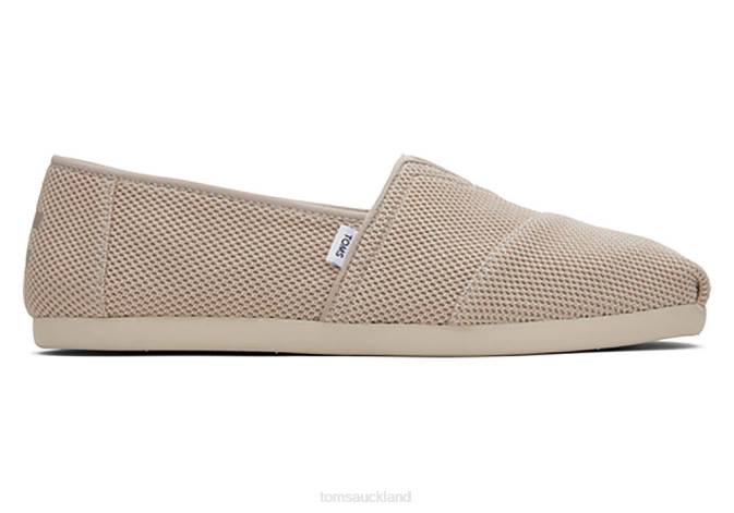 Men Oxford Tan Toms REPREVE Alpargata Shoes R26T413