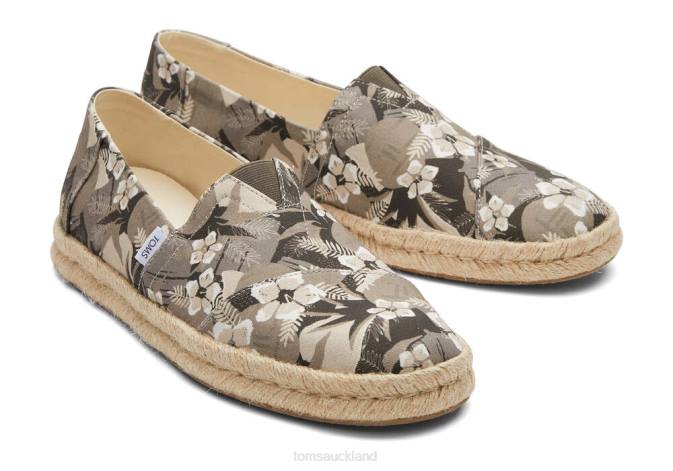 Men Paradise Print Toms Alpargata Rope 2.0 Shoes R26T423