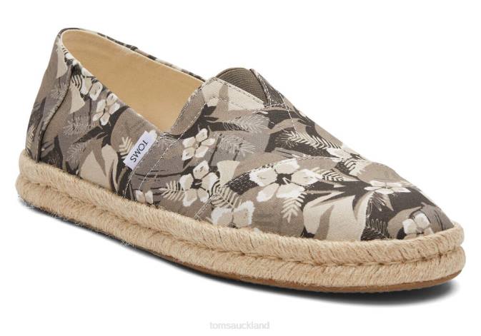 Men Paradise Print Toms Alpargata Rope 2.0 Shoes R26T423