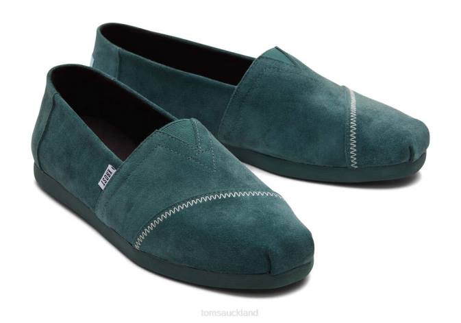 Men Stormy Green Toms KROST Alpargata Shoes R26T425