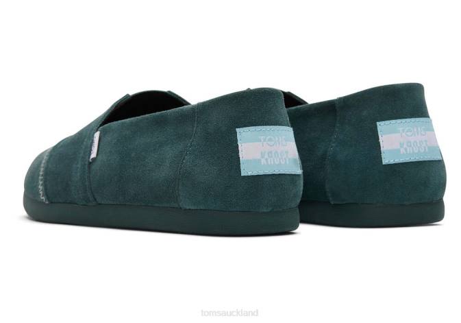 Men Stormy Green Toms KROST Alpargata Shoes R26T425
