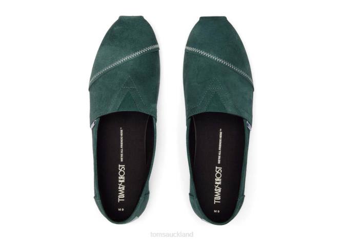 Men Stormy Green Toms KROST Alpargata Shoes R26T425
