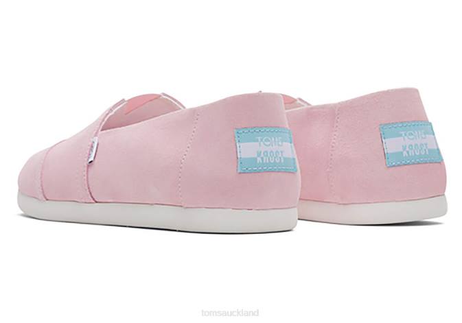 Men Suede Pink Toms KROST Alpargata Shoes R26T428