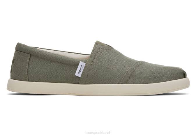 Men Vetiver Grey Toms Alp Fwd Eco Shoes R26T395