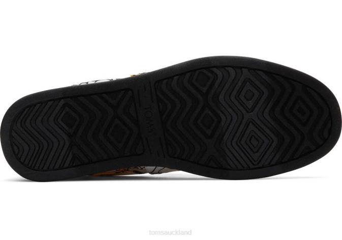 Men White Peanuts Print Toms Peanuts Alp Fwd Shoes R26T406