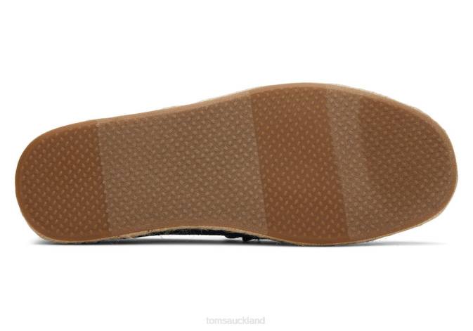 Men Navy Recycled Cotton Toms Stanford 2.0 Rope Espadrille Shoes R26T442