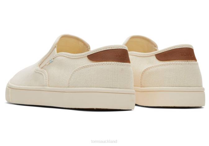 Men Beige Toms Baja Slip On Shoes R26T449