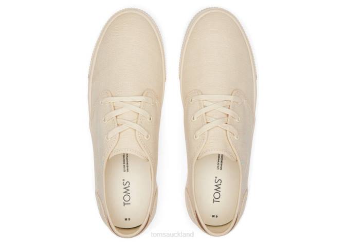 Men Beige Toms Carlo Trainers Shoes R26T484