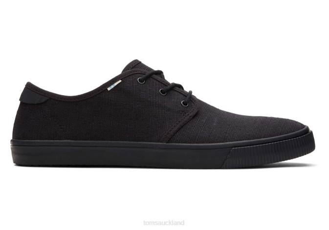 Men Black Toms Carlo Trainers Shoes R26T493