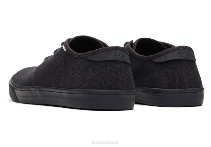 Men Black Toms Carlo Trainers Shoes R26T493