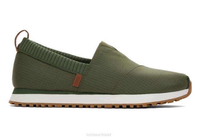 Men Bronze Green Toms Resident 2.0 Shoes R26T469