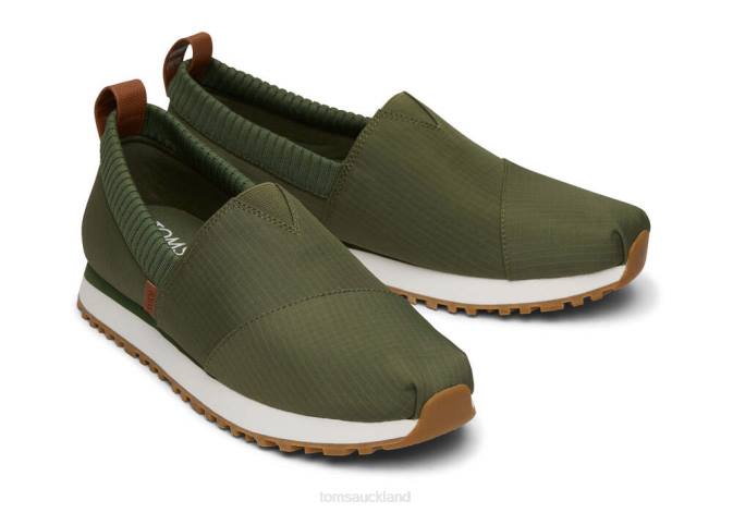 Men Bronze Green Toms Resident 2.0 Shoes R26T469