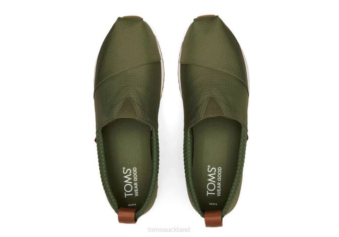 Men Bronze Green Toms Resident 2.0 Shoes R26T469