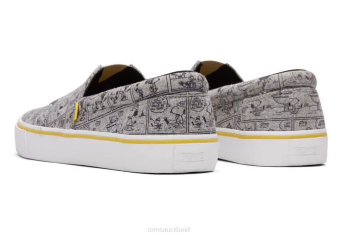 Men Comic Print Toms Peanuts Fenix Shoes R26T479
