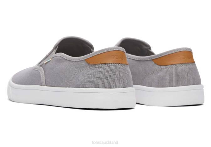 Men Grey Toms Baja Slip On Shoes R26T486