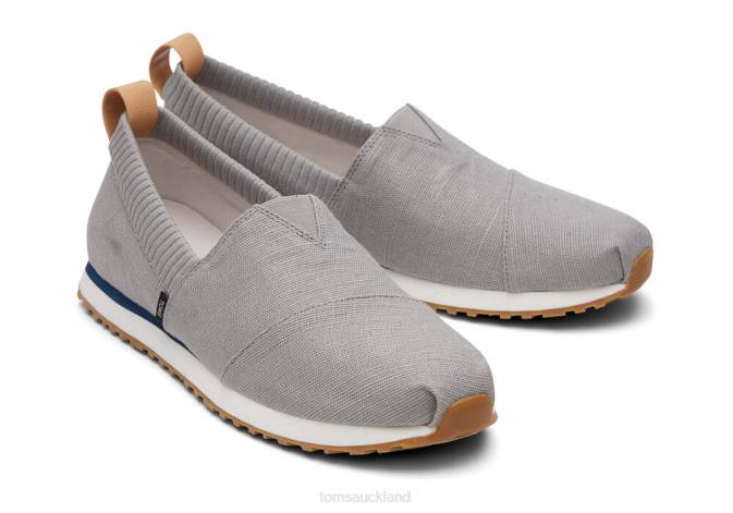 Men Grey Toms Resident Alpargata Shoes R26T465